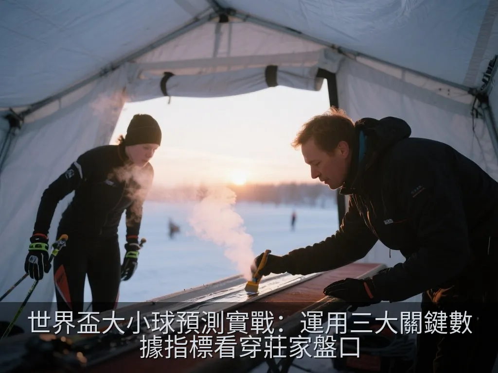 世界盃大小球預測實戰：運用三大關鍵數據指標看穿莊家盤口